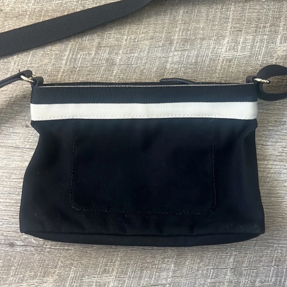Kate Spade Black and White Bow Purse